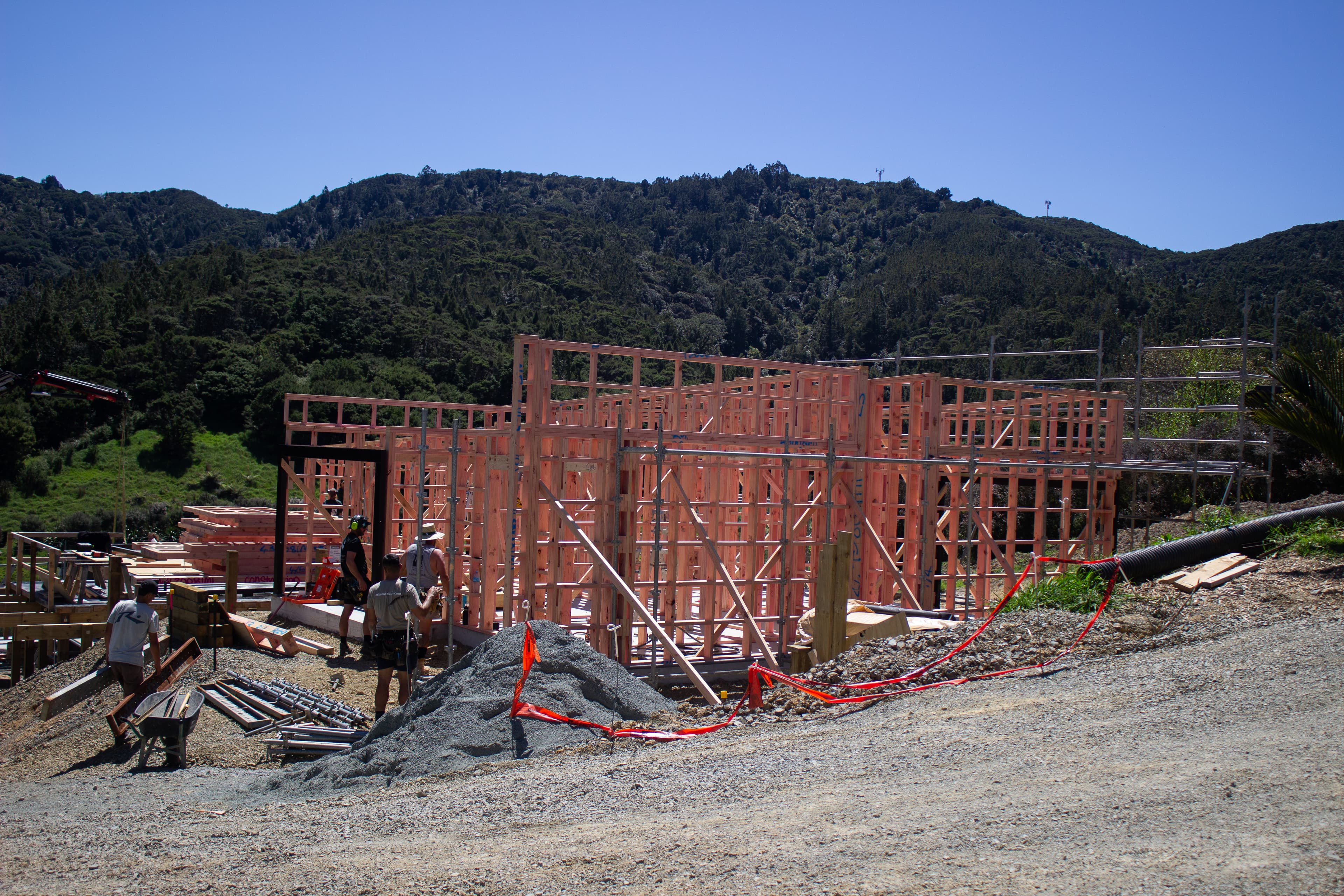 Panoramic view from the home